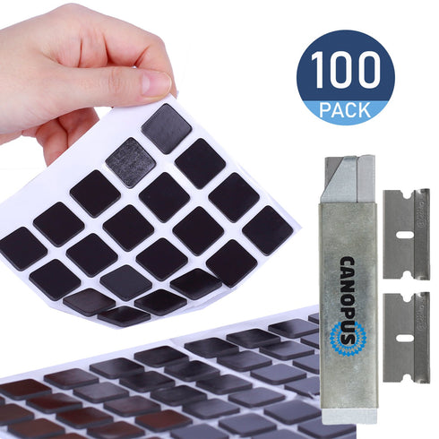 Square Magnets with Adhesive Backing